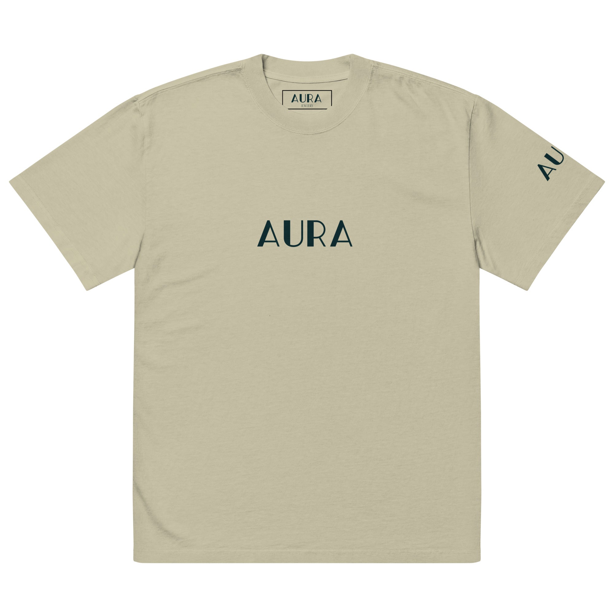 Oversized faded AURA Shirt